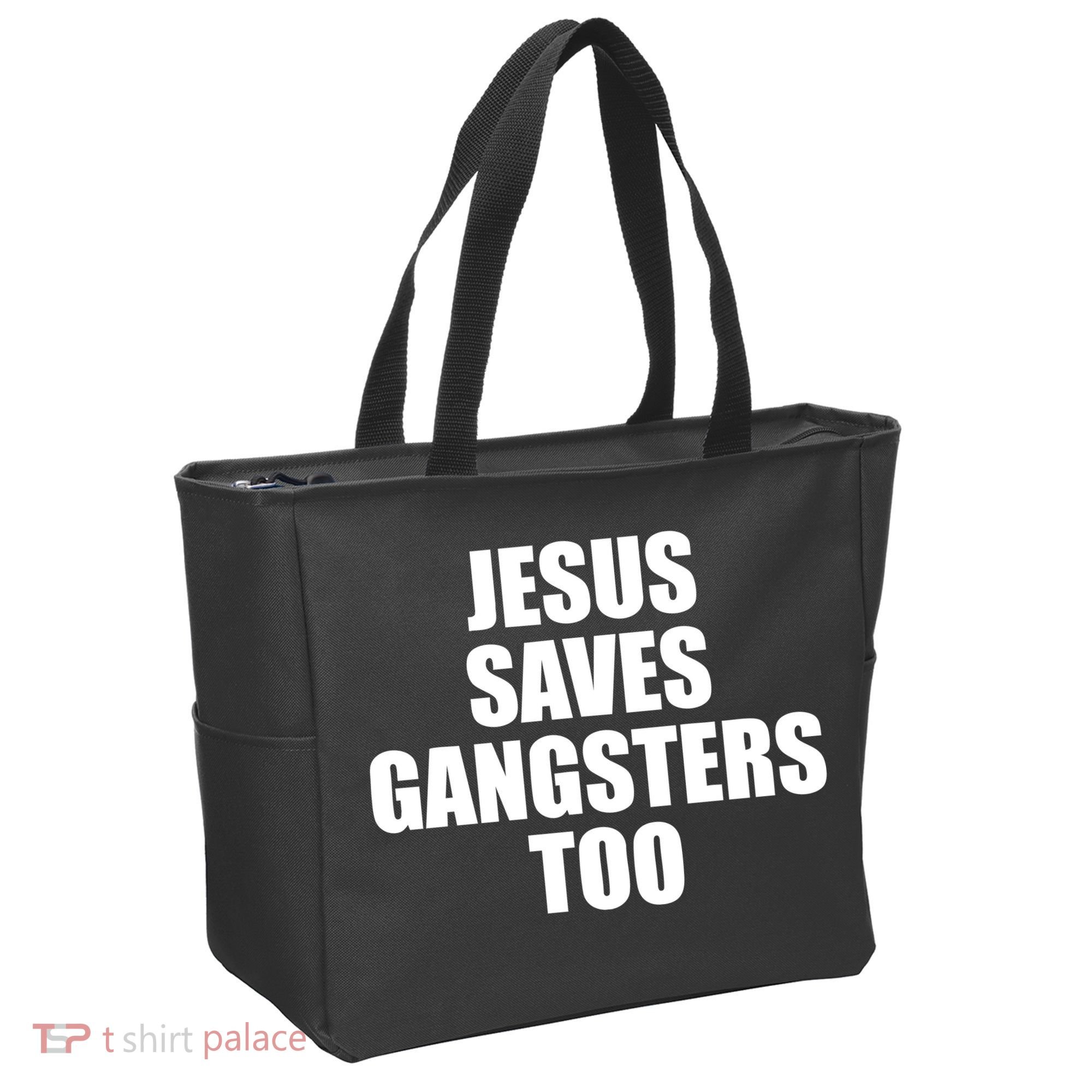 God Is D.O.P.E Jesus Saves Gangsters Too Tote Bag