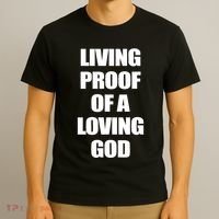 God Is D.O.P.E Living Proof Of A Loving God T-Shirt thumb 3