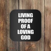 God Is D.O.P.E Living Proof Of A Loving God Coaster thumb 0