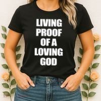 God Is D.O.P.E Living Proof Of A Loving God Women's T-Shirt thumb 2