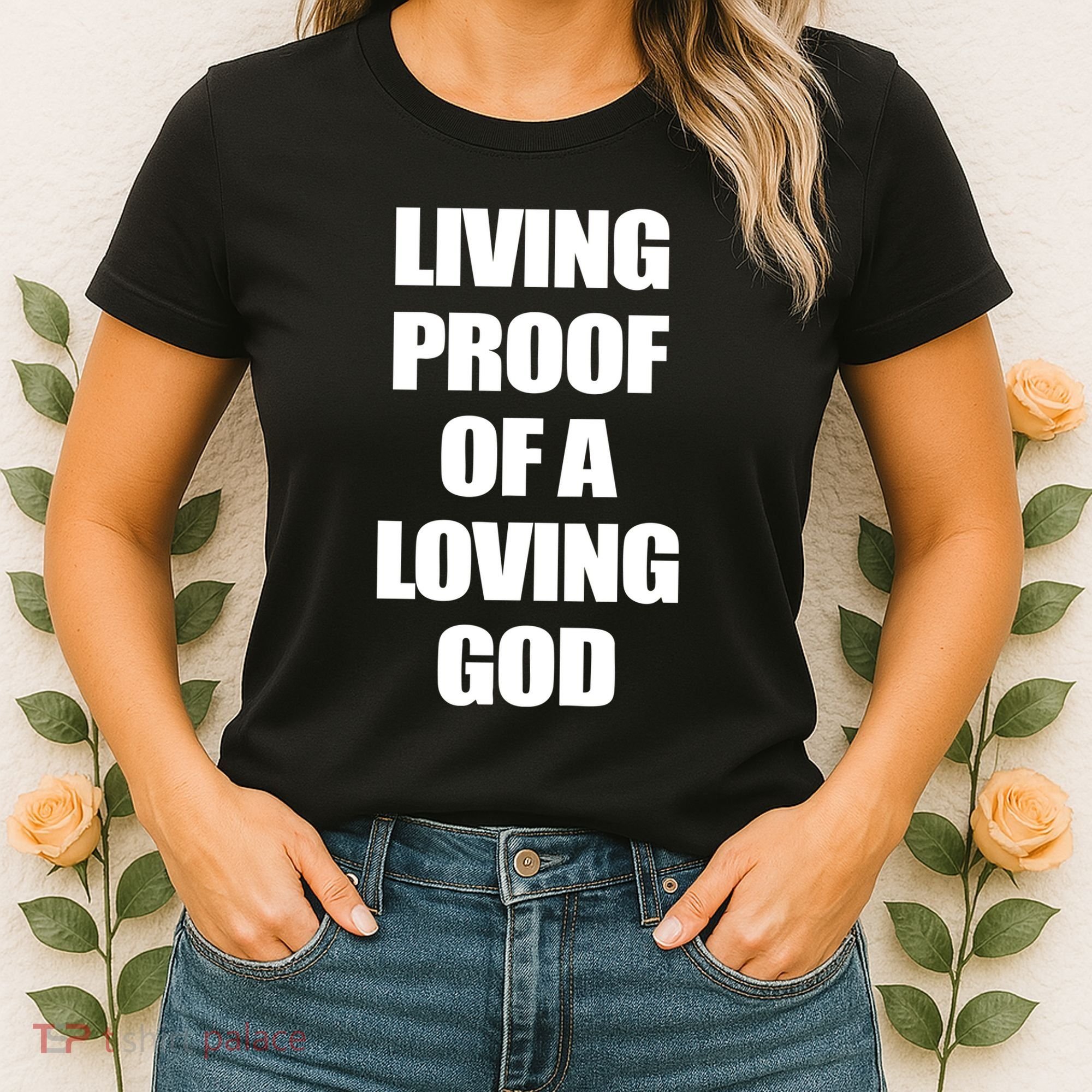 God Is D.O.P.E Living Proof Of A Loving God Women's T-Shirt