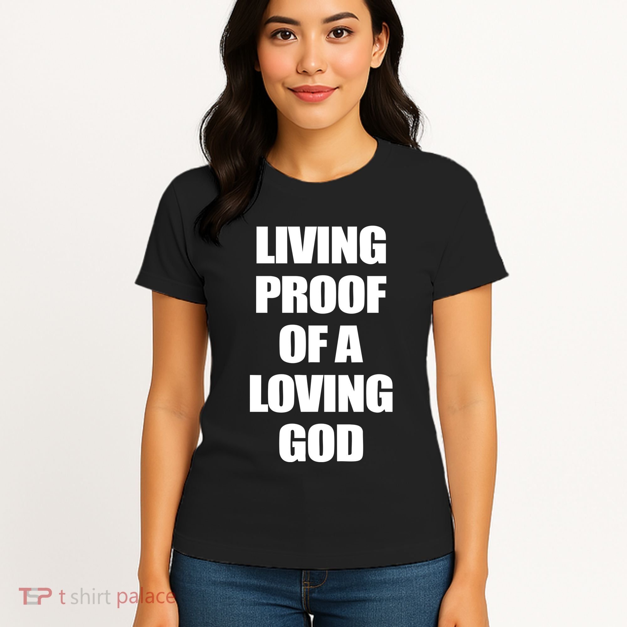 God Is D.O.P.E Living Proof Of A Loving God Women's T-Shirt