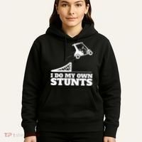 Golfing I Do My Own Stunts Golf Cart Golf Player Hoodie thumb 5