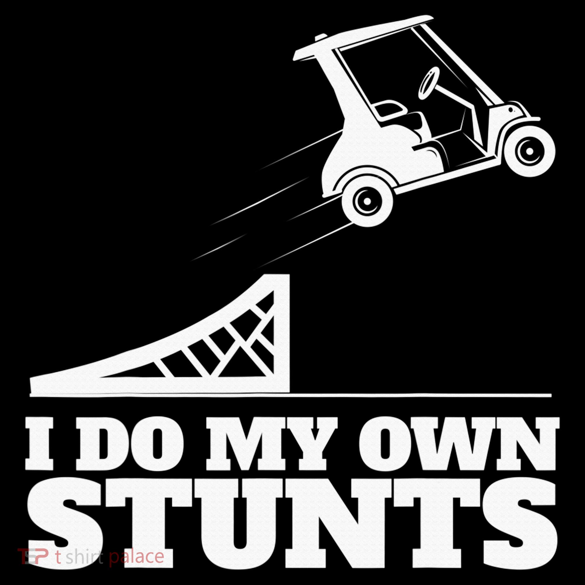 Golfing I Do My Own Stunts Golf Cart Golf Player Women's Hoodie
