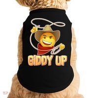 Giddy Up Cowboy Emoji  Doggie Tank thumb 0