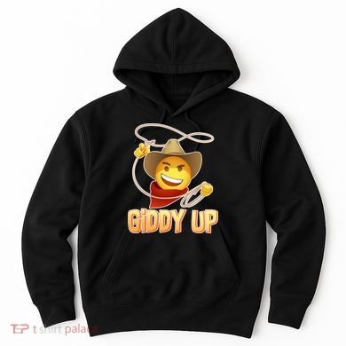 Giddy Up Cowboy Emoji  Hoodie