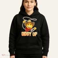 Giddy Up Cowboy Emoji  Hoodie thumb 5