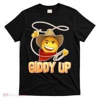 Giddy Up Cowboy Emoji  T-Shirt thumb 0