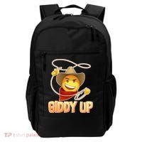 Giddy Up Cowboy Emoji  Backpack thumb 0