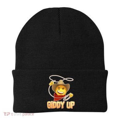 Giddy Up Cowboy Emoji  Beanie