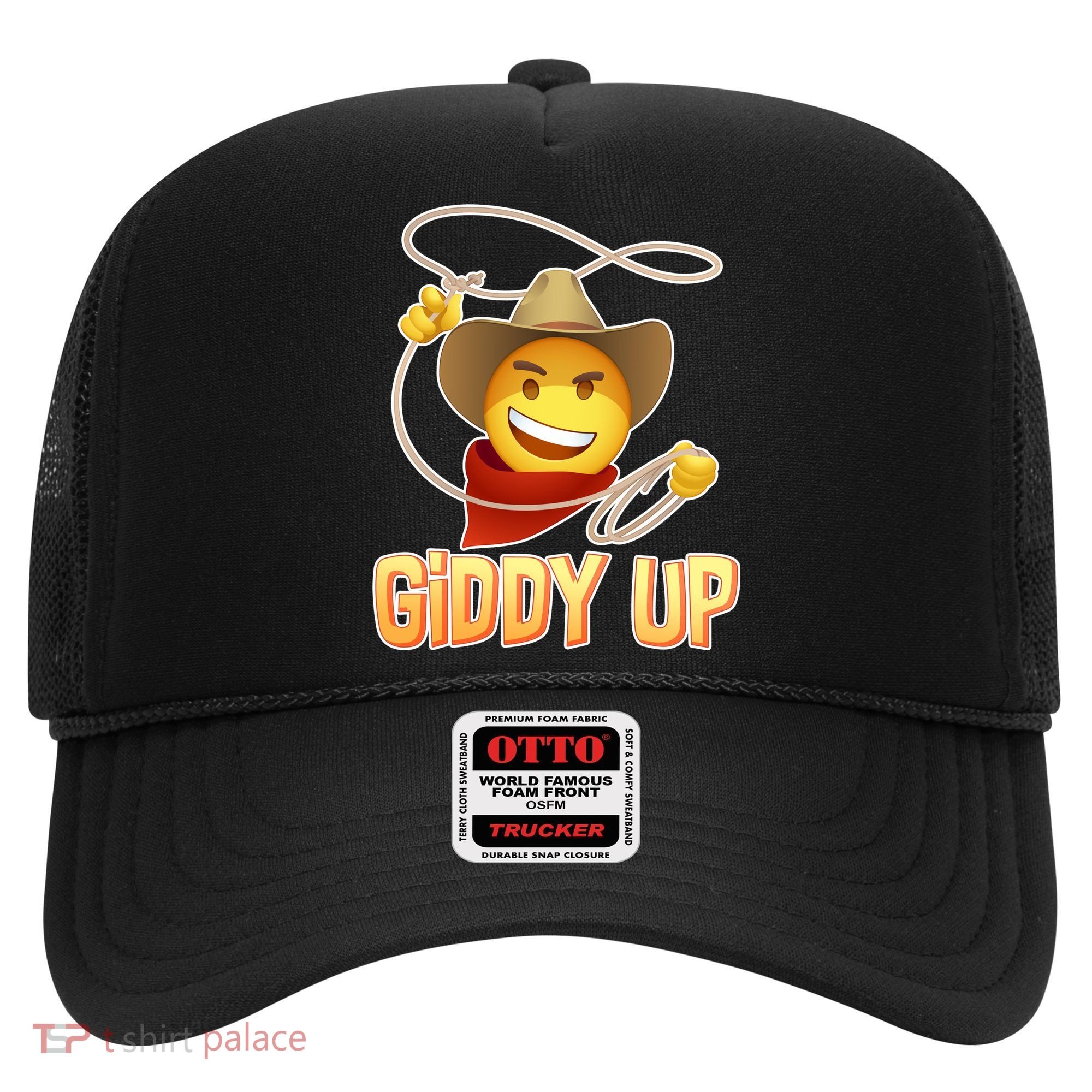 Giddy Up Cowboy Emoji  Hat