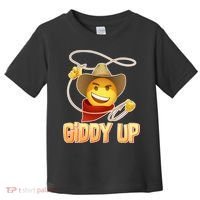 Giddy Up Cowboy Emoji  Toddler T-Shirt thumb 0