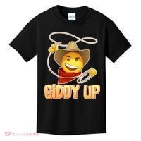 Giddy Up Cowboy Emoji  Kids T-Shirt thumb 0
