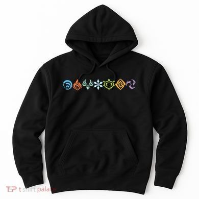 Genshin Impact Elements Gamer Hoodie