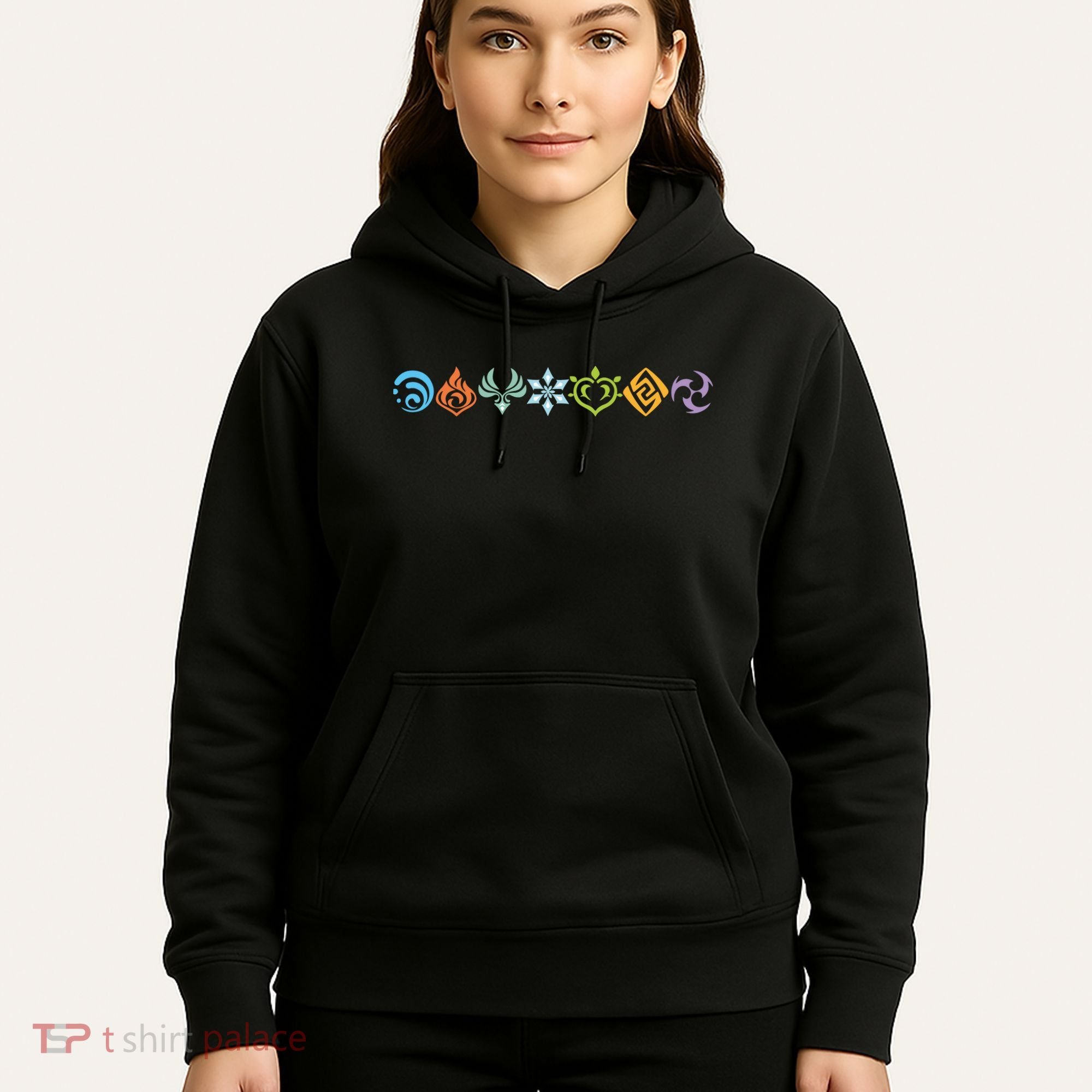 Genshin Impact Elements Gamer Hoodie