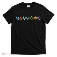 Genshin Impact Elements Gamer T-Shirt thumb 0