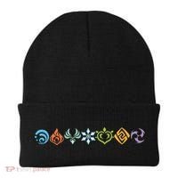 Genshin Impact Elements Gamer Beanie thumb 0