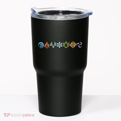 Genshin Impact Elements Gamer Tumbler