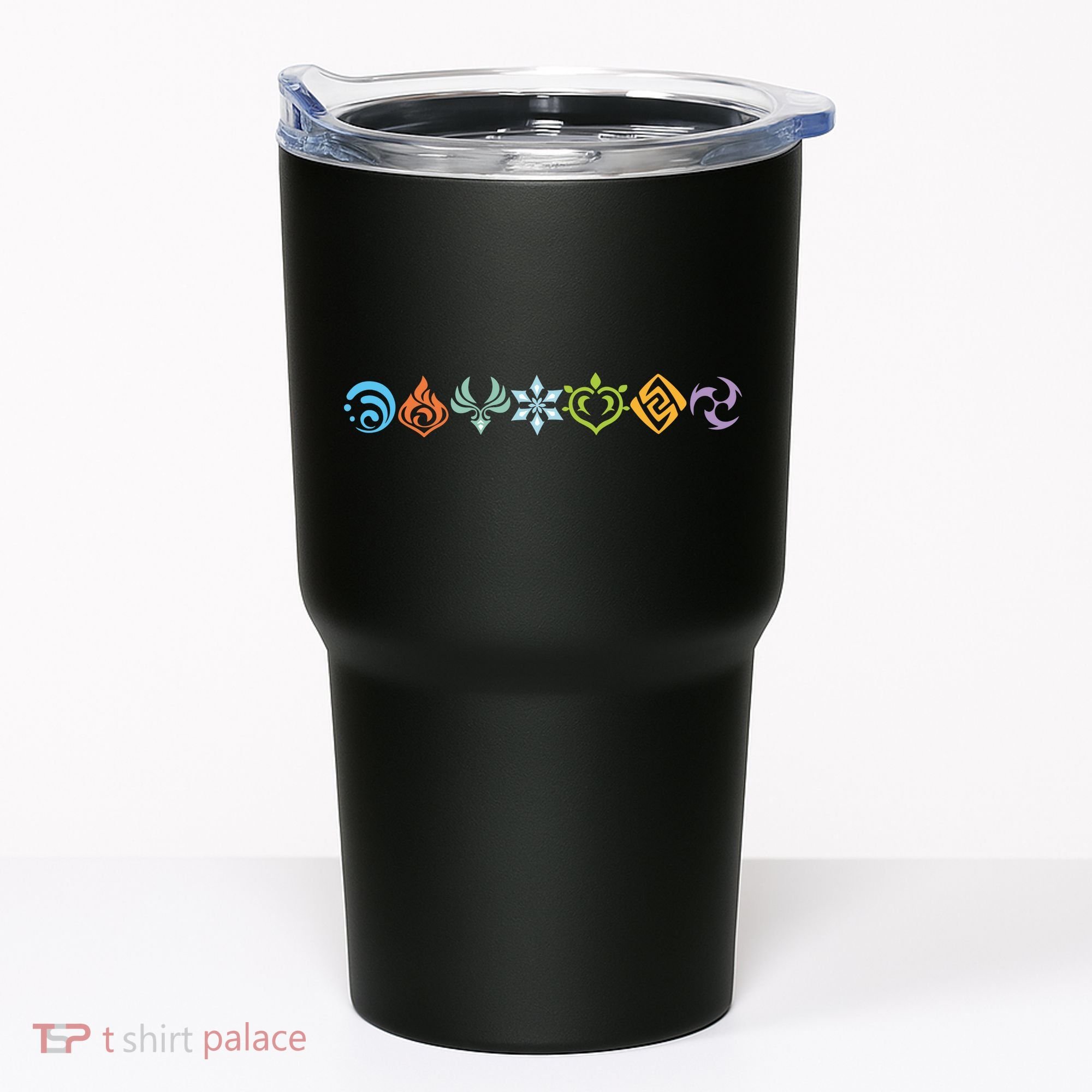 Genshin Impact Elements Gamer Tumbler