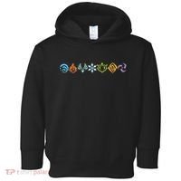 Genshin Impact Elements Gamer Toddler Hoodie thumb 0