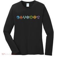 Genshin Impact Elements Gamer Women's Long Sleeve Shirt thumb 0