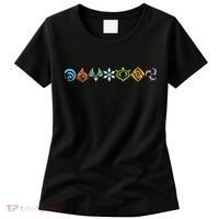 Genshin Impact Elements Gamer Women's T-Shirt thumb 0