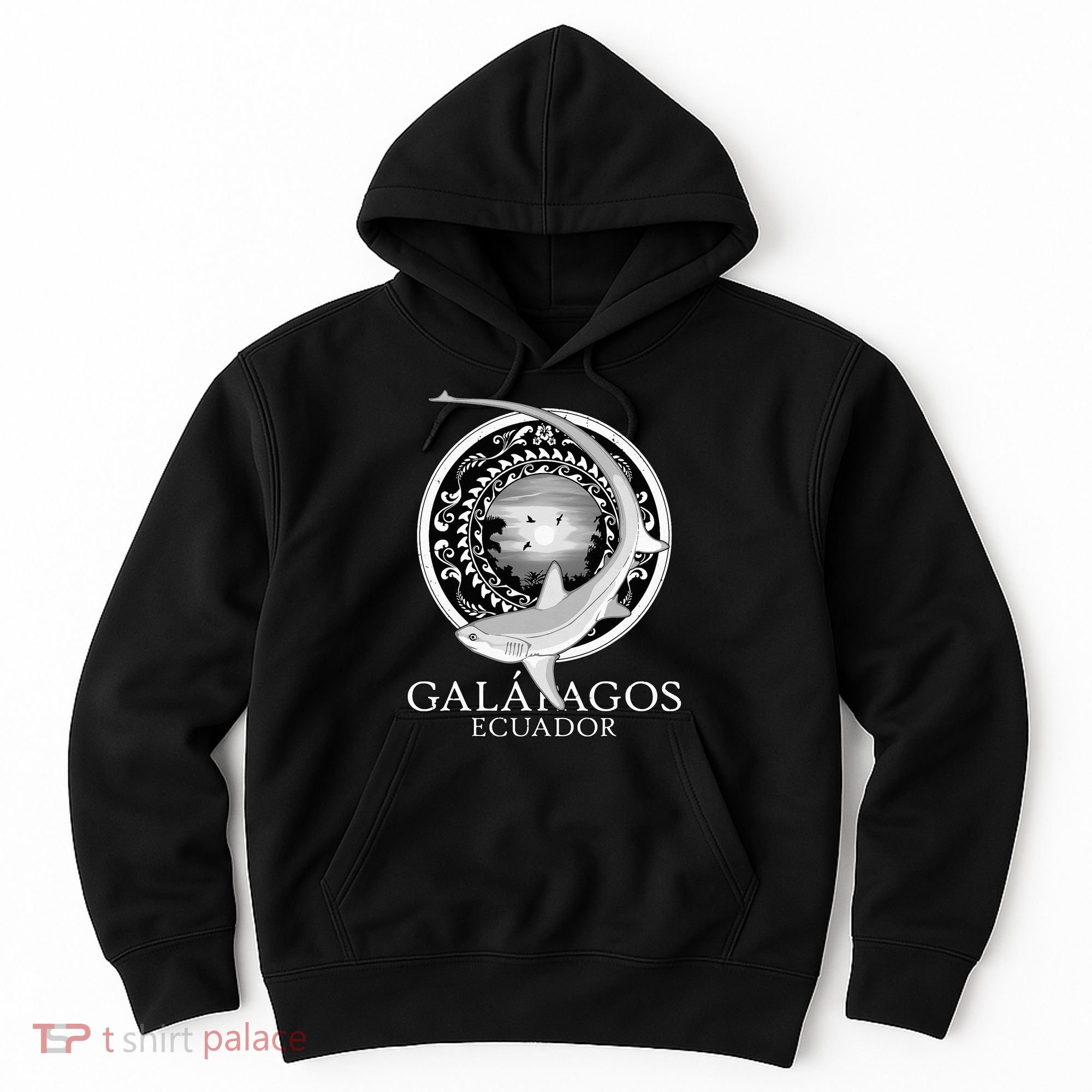 Galapagos Islands Ecuador Thresher Shark Hoodie