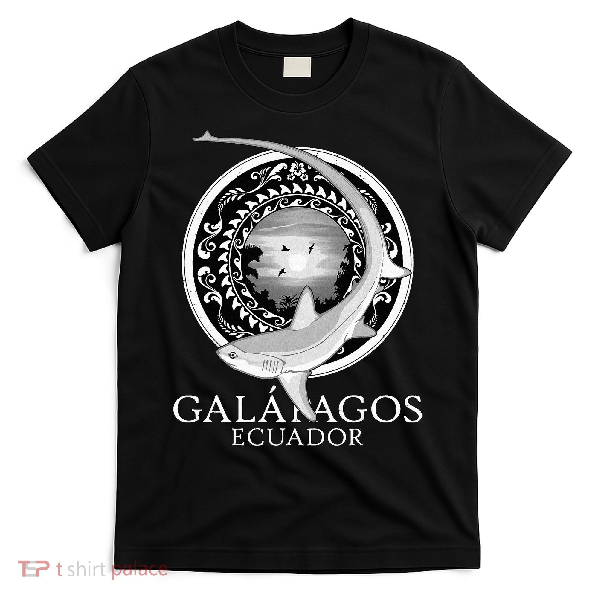 Galapagos Islands Ecuador Thresher Shark T-Shirt