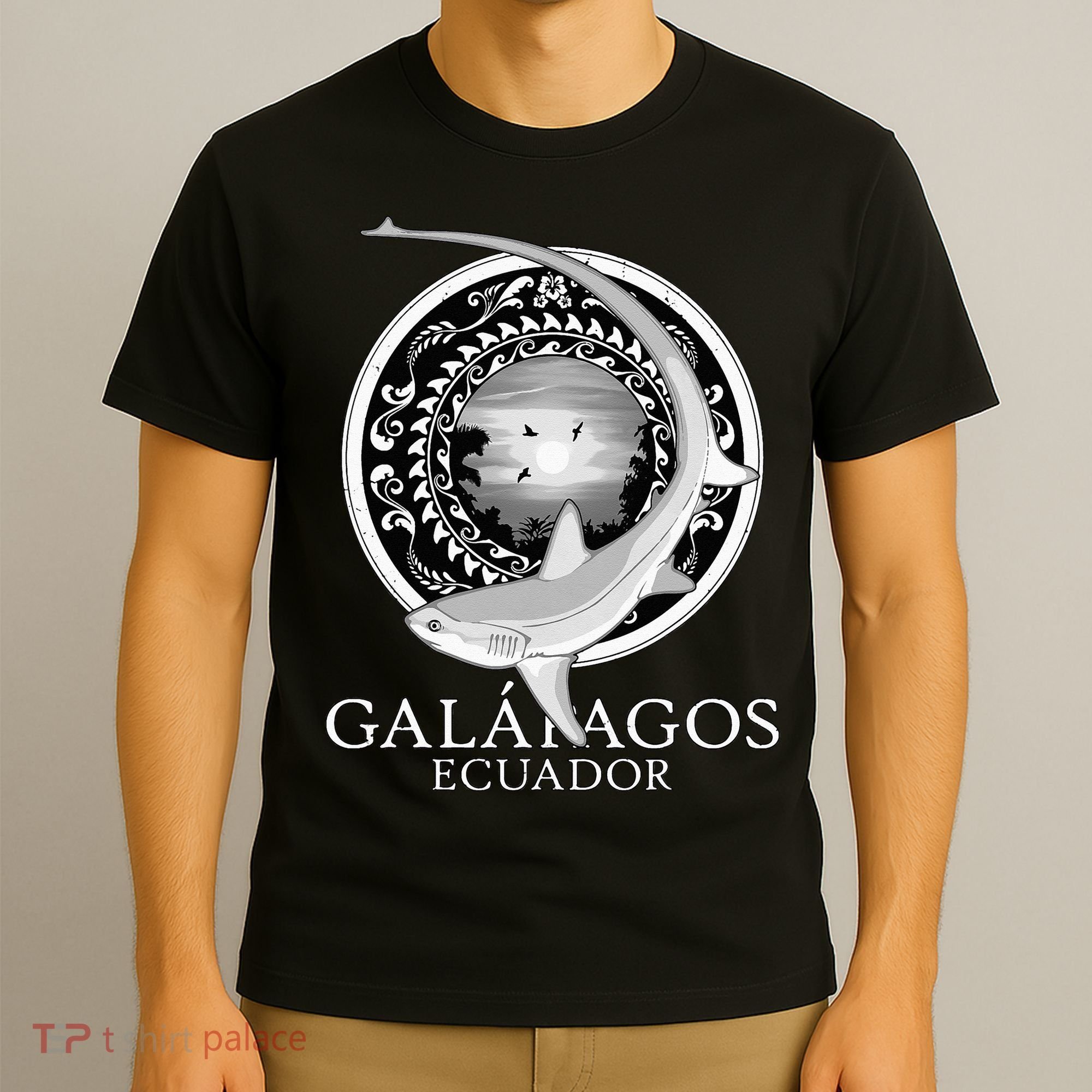 Galapagos Islands Ecuador Thresher Shark T-Shirt