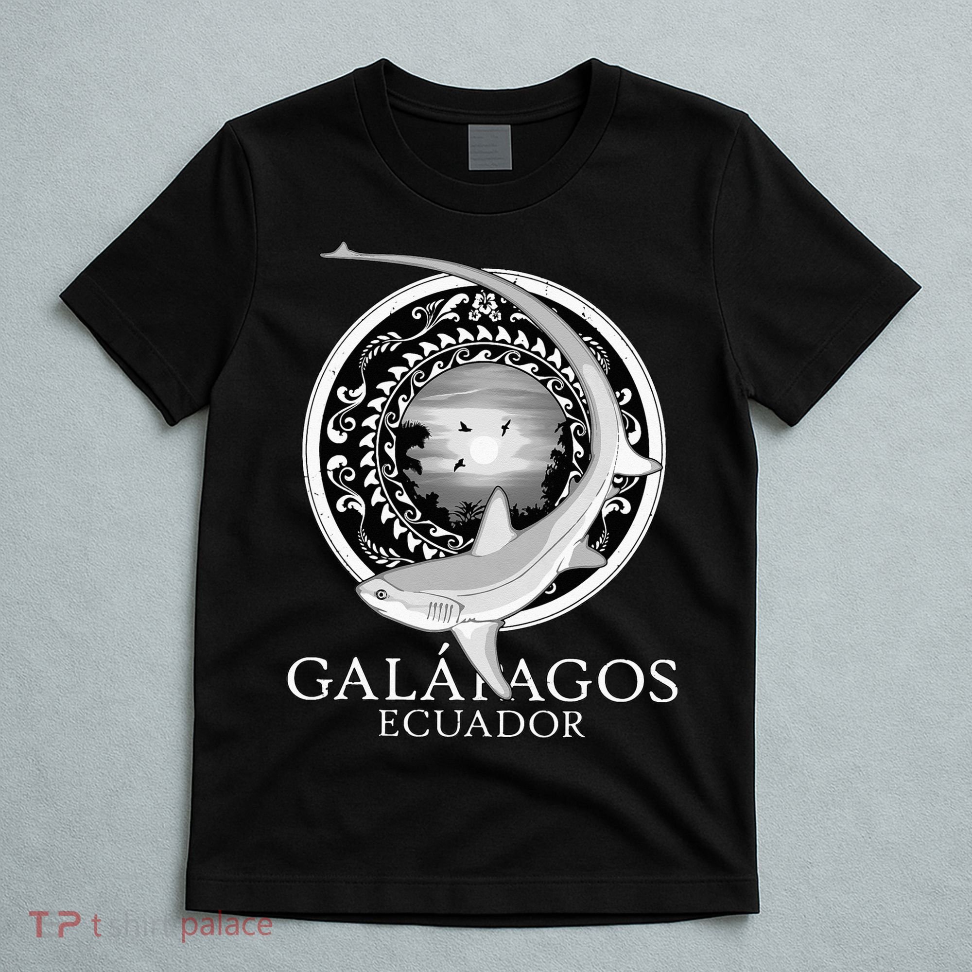 Galapagos Islands Ecuador Thresher Shark T-Shirt