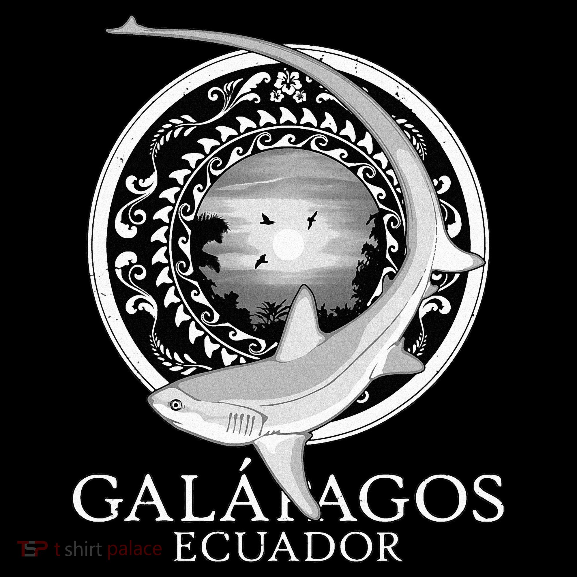 Galapagos Islands Ecuador Thresher Shark Women's Hoodie