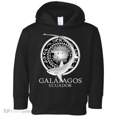 Galapagos Islands Ecuador Thresher Shark Toddler Hoodie