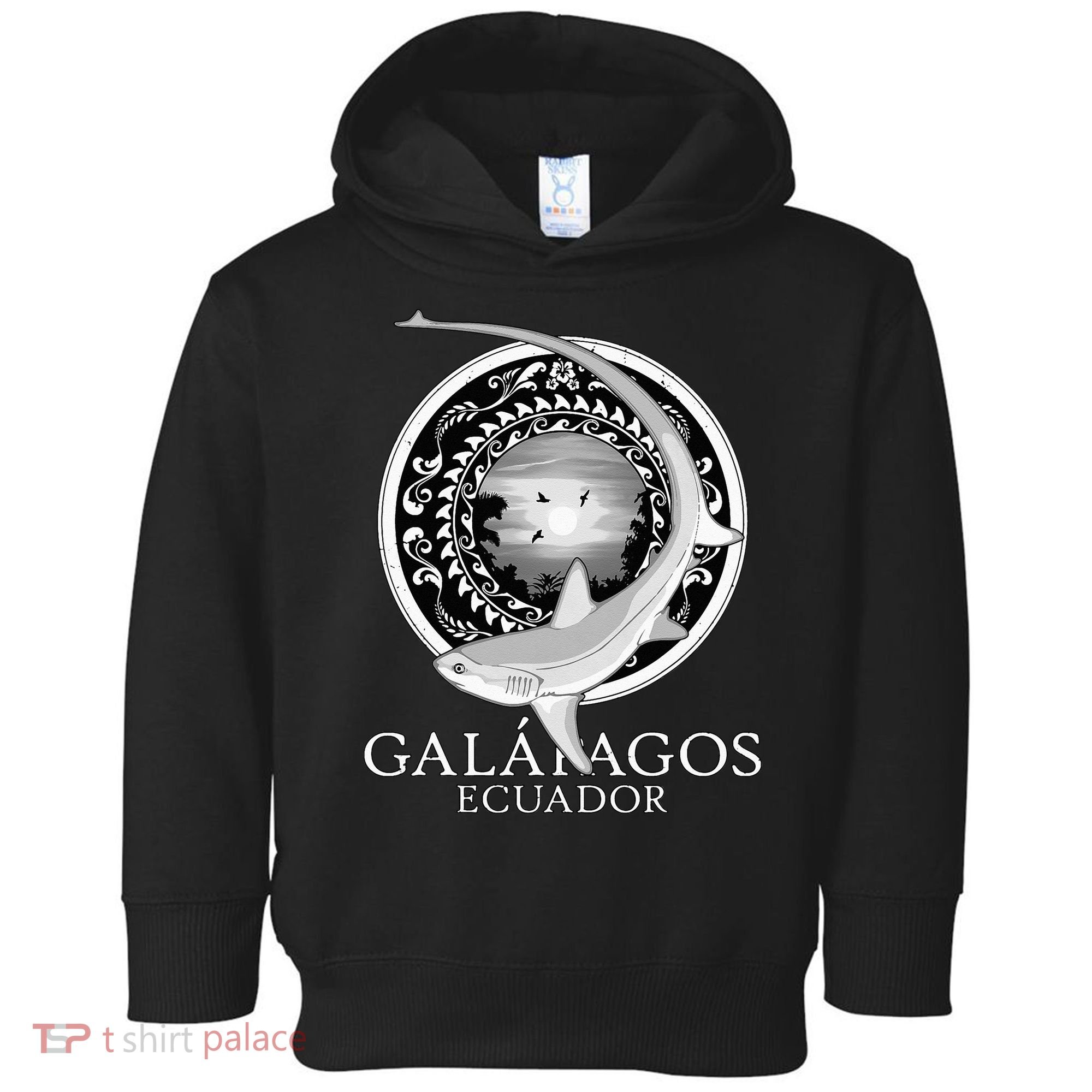 Galapagos Islands Ecuador Thresher Shark Toddler Hoodie