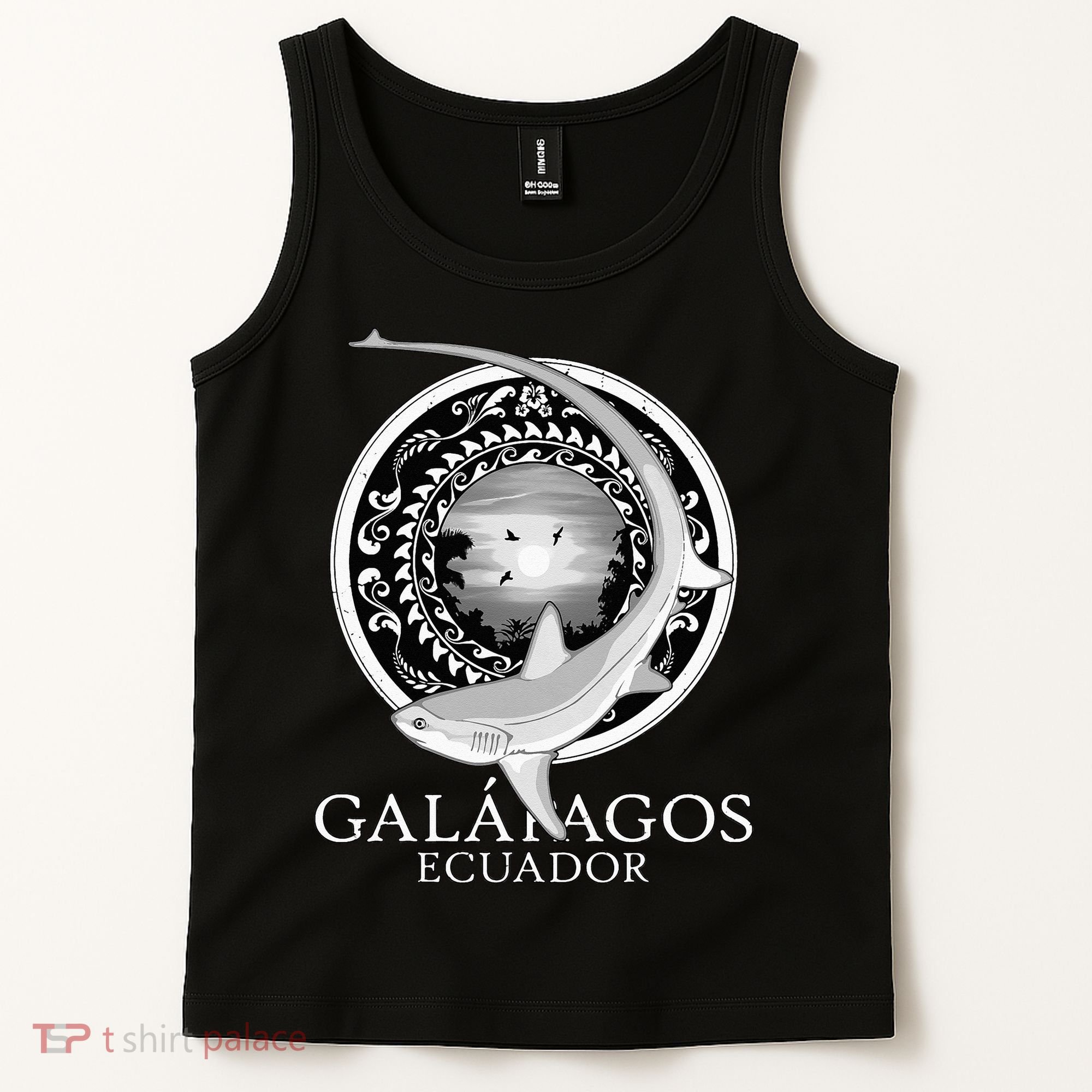 Galapagos Islands Ecuador Thresher Shark Tank Top
