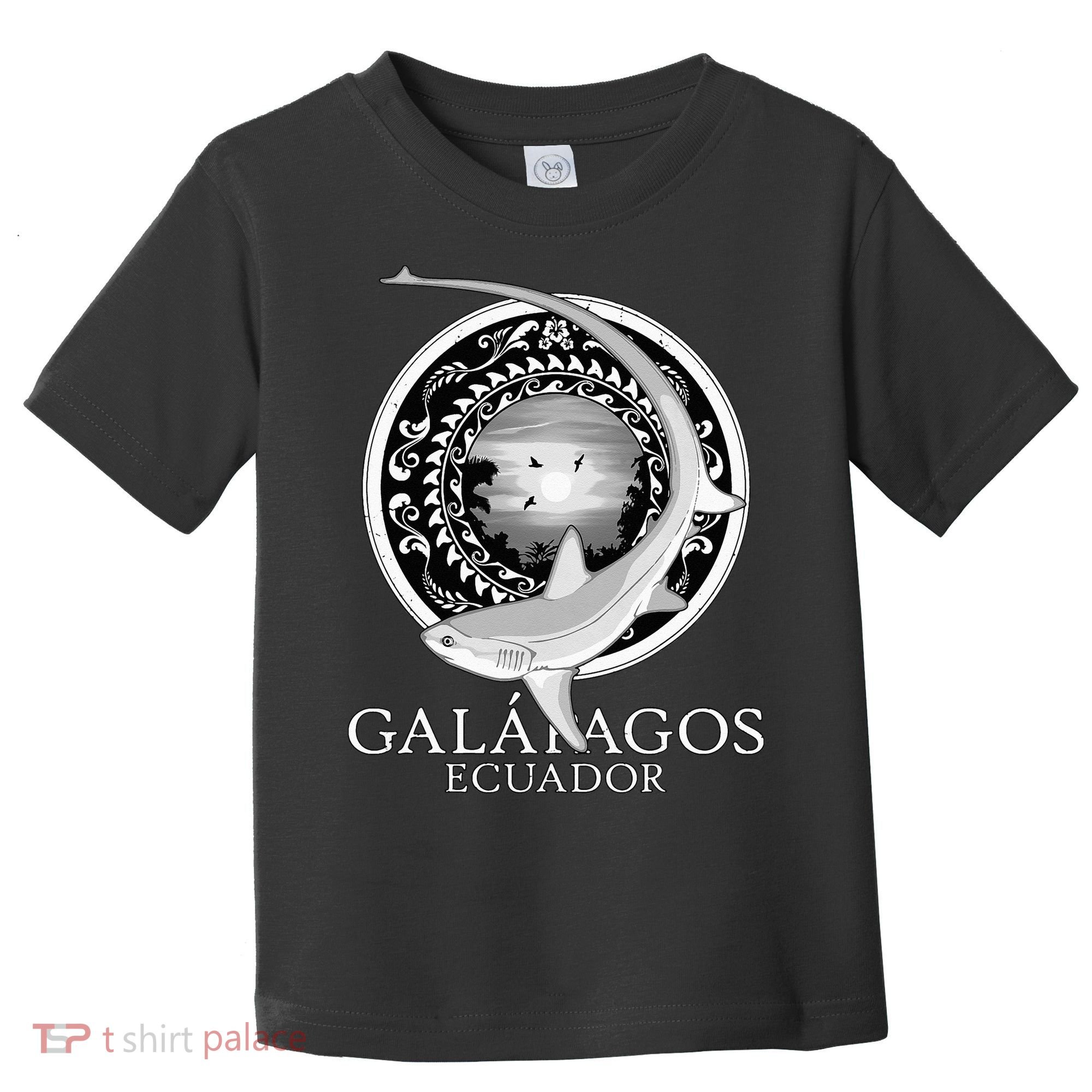 Galapagos Islands Ecuador Thresher Shark Toddler T-Shirt