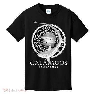 Galapagos Islands Ecuador Thresher Shark Kids T-Shirt