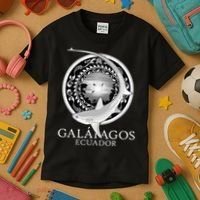 Galapagos Islands Ecuador Thresher Shark Kids T-Shirt thumb 3