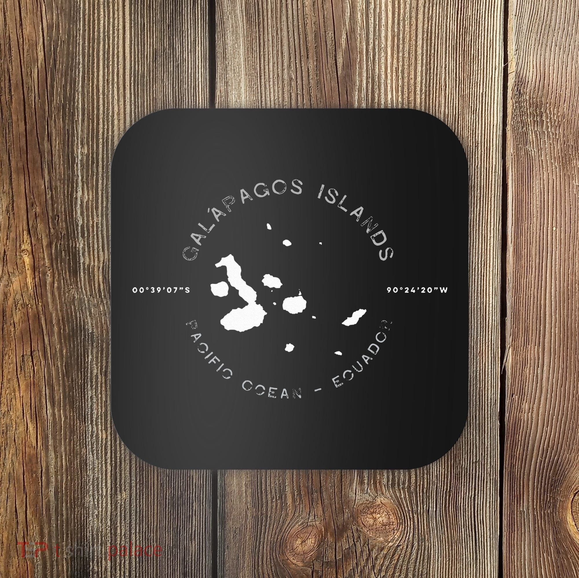 Galapagos Islands Ecuador Graphic Coaster