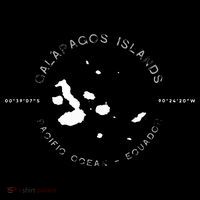 Galapagos Islands Ecuador Graphic Coaster thumb 2