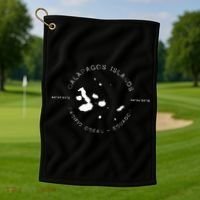 Galapagos Islands Ecuador Graphic Golf Towel thumb 1