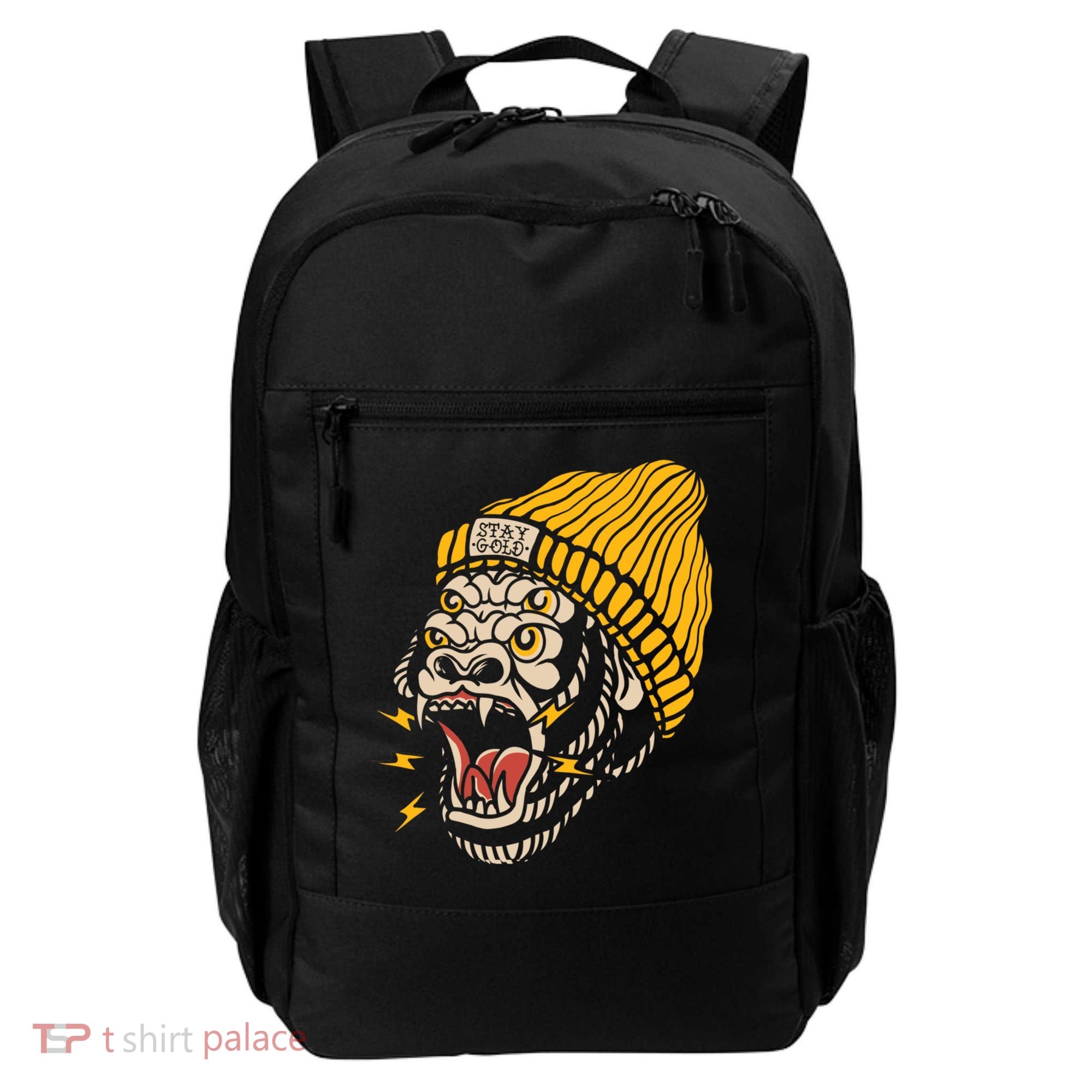 Gorilla Inked Flash Old School Ink Addict Traditional Tattoo Gift Backpack