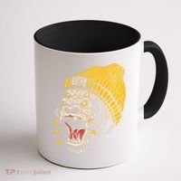 Gorilla Inked Flash Old School Ink Addict Traditional Tattoo Gift Coffee Mug thumb 1