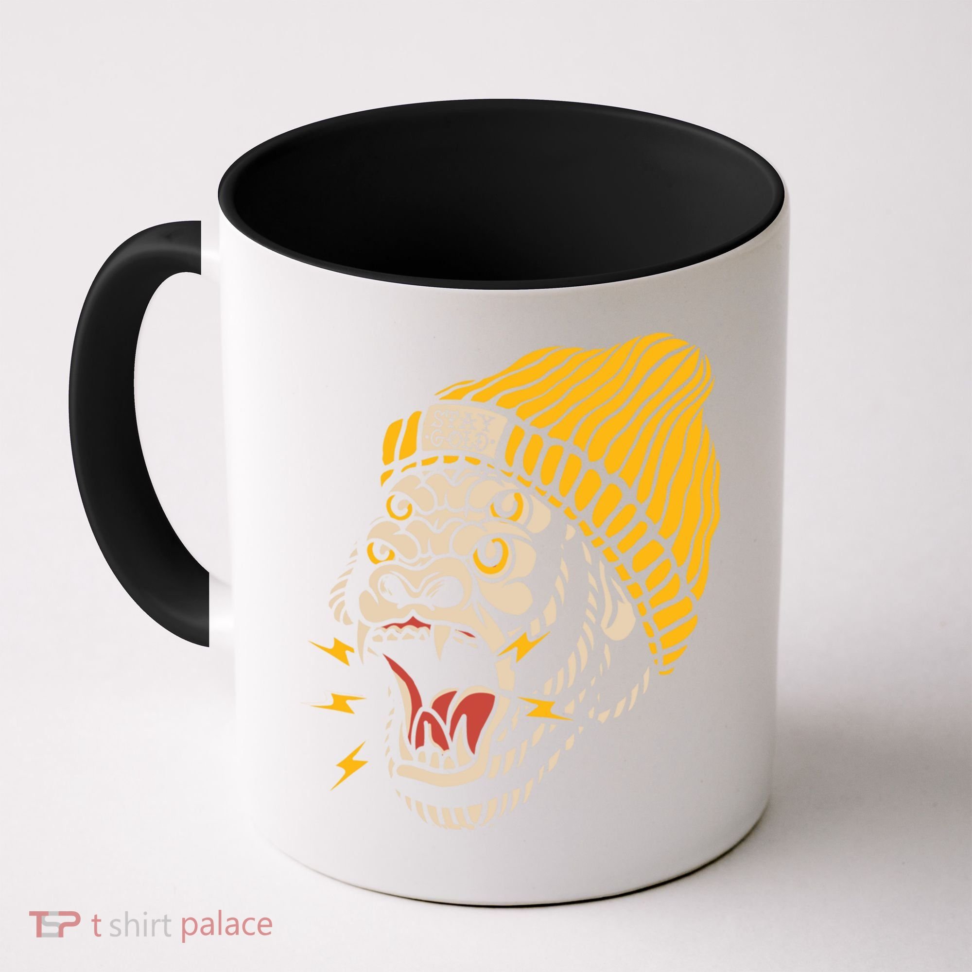 Gorilla Inked Flash Old School Ink Addict Traditional Tattoo Gift Coffee Mug