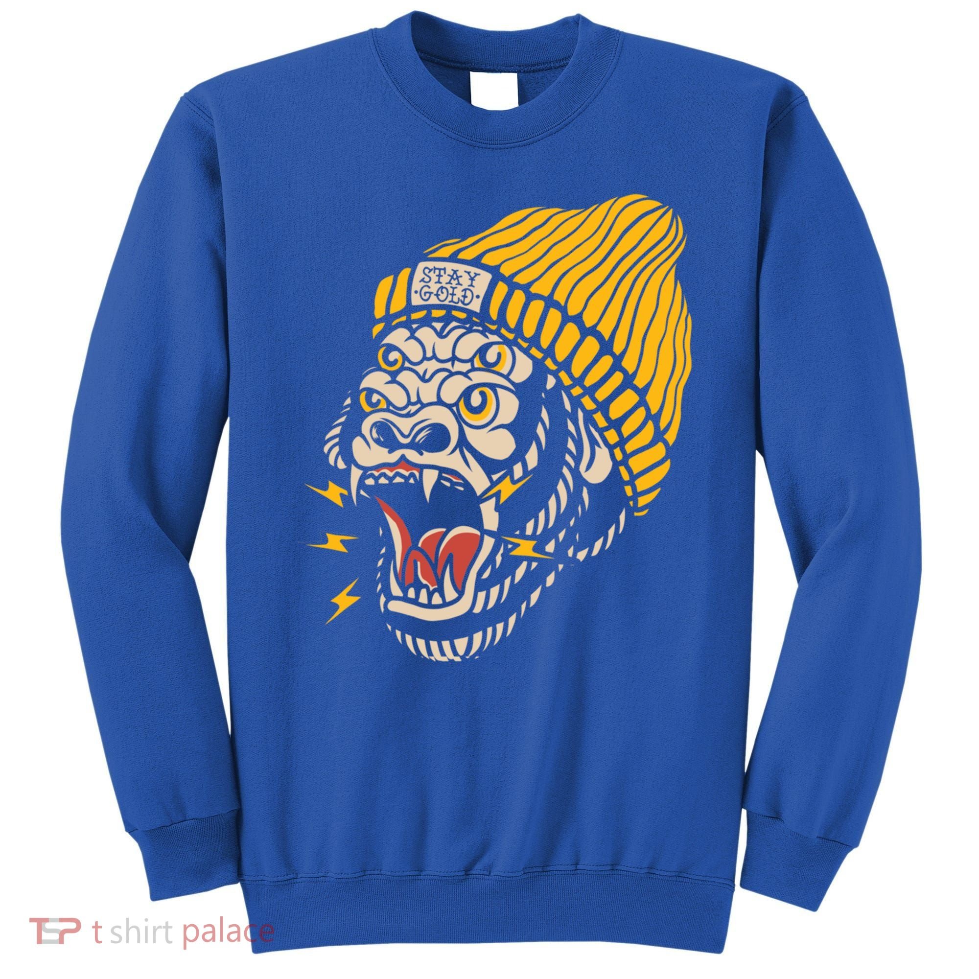 Gorilla Inked Flash Old School Ink Addict Traditional Tattoo Gift Sweatshirt