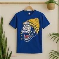 Gorilla Inked Flash Old School Ink Addict Traditional Tattoo Gift T-Shirt thumb 2