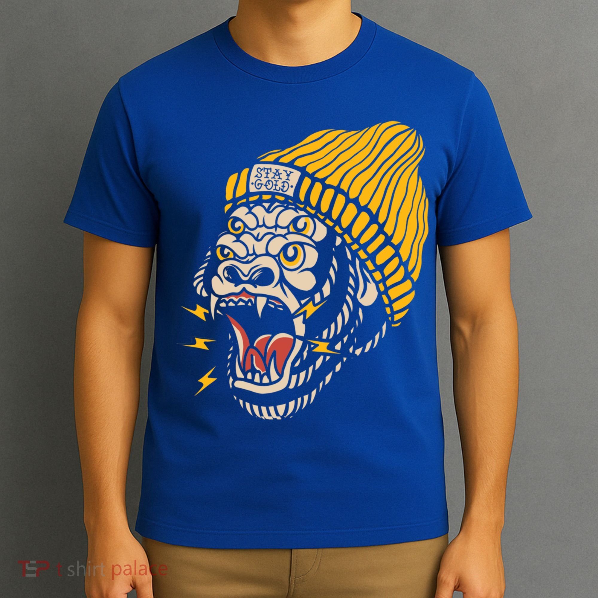 Gorilla Inked Flash Old School Ink Addict Traditional Tattoo Gift T-Shirt