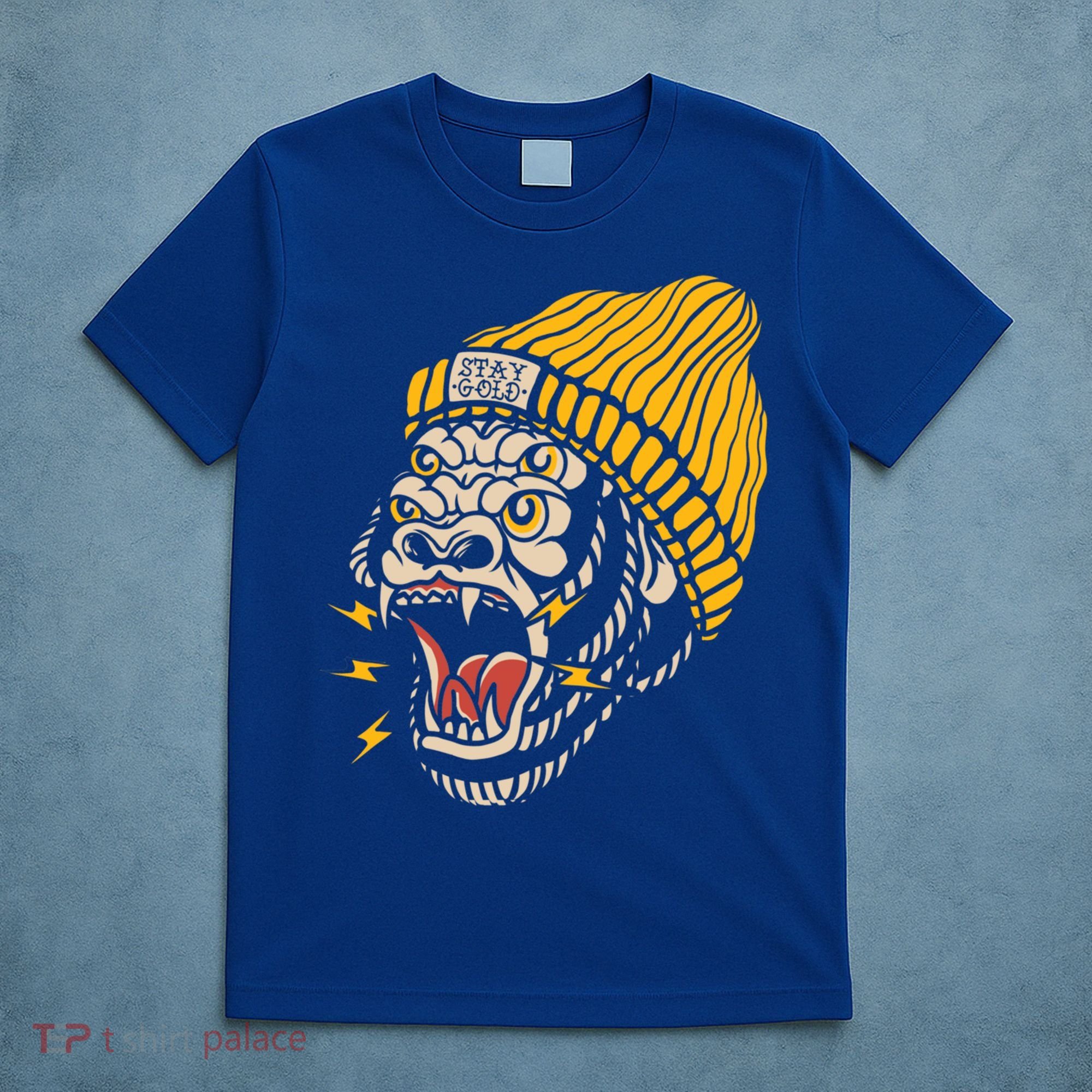 Gorilla Inked Flash Old School Ink Addict Traditional Tattoo Gift T-Shirt