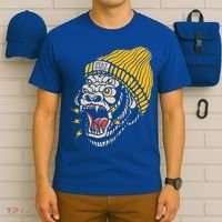 Gorilla Inked Flash Old School Ink Addict Traditional Tattoo Gift T-Shirt thumb 6