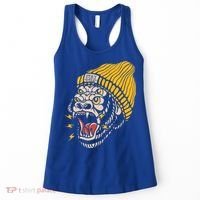 Gorilla Inked Flash Old School Ink Addict Traditional Tattoo Gift Women's Tank Top thumb 0