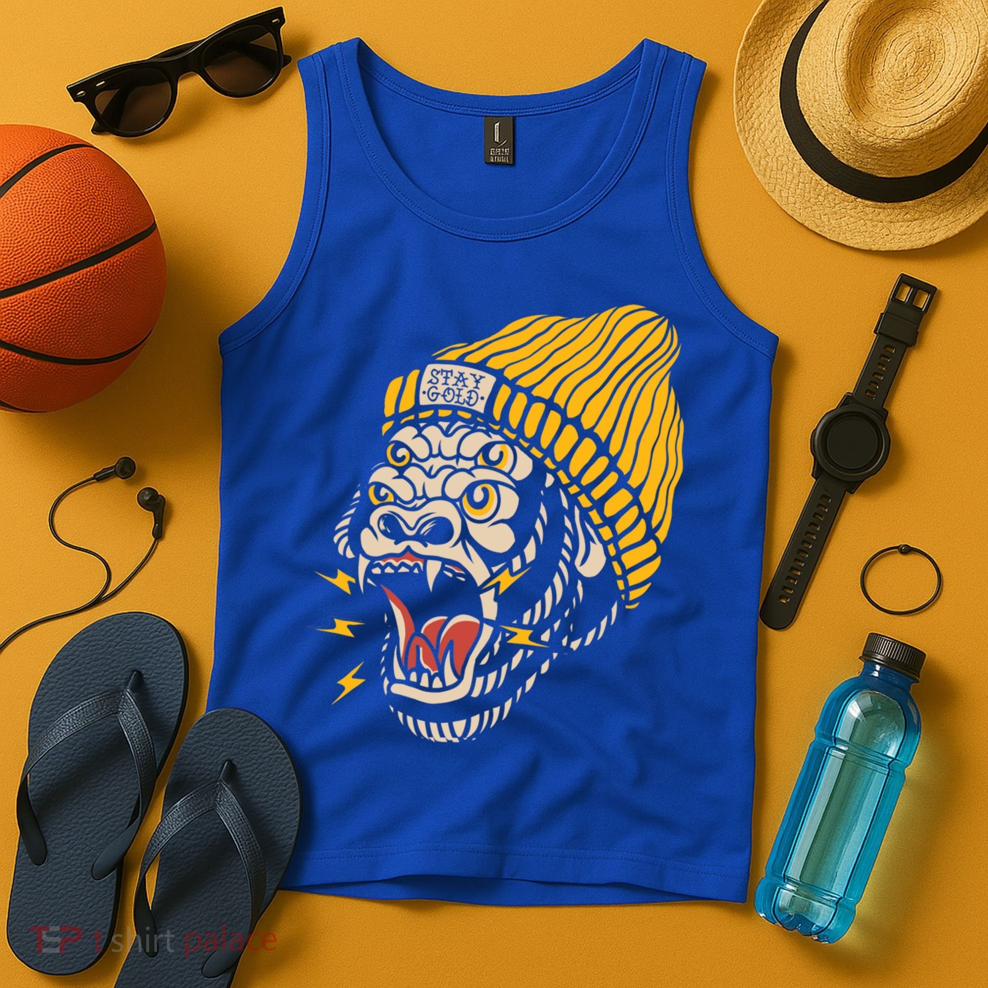Gorilla Inked Flash Old School Ink Addict Traditional Tattoo Gift Tank Top